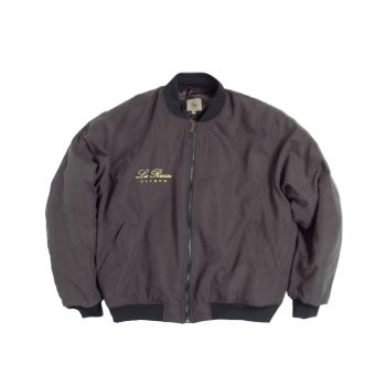 Куртка Bomber La Russe Clique Dark Grey Suede